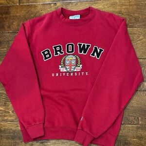 Champion Brown University Sweatshirt Go Bruno
